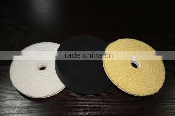 custom design size color and wet car polishing pad