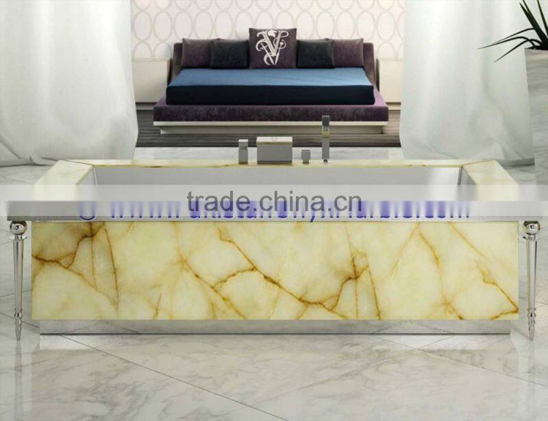 Cheap Customized size ONYX BATHTUBS