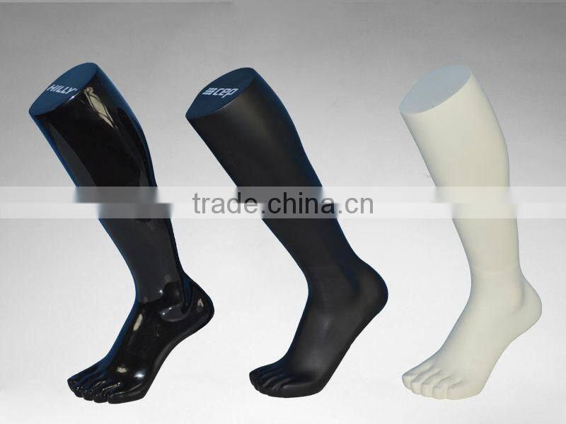 Hot sale realistic socks display foot mannequin model