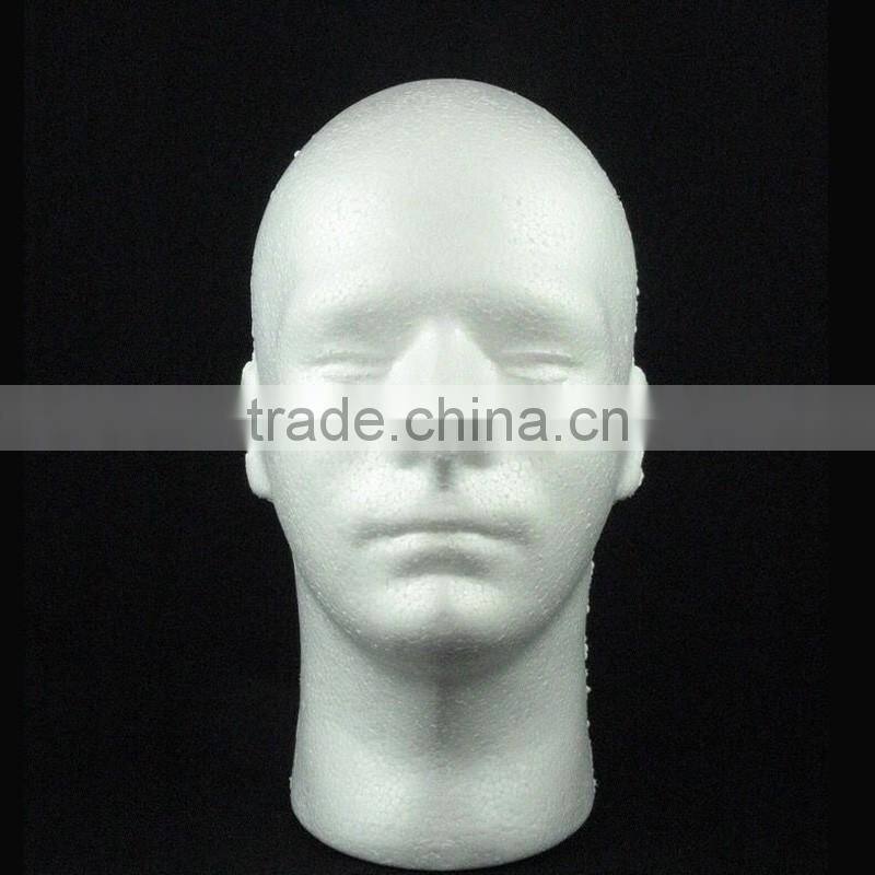 Wholesale foam mannequin head for wig and hat display