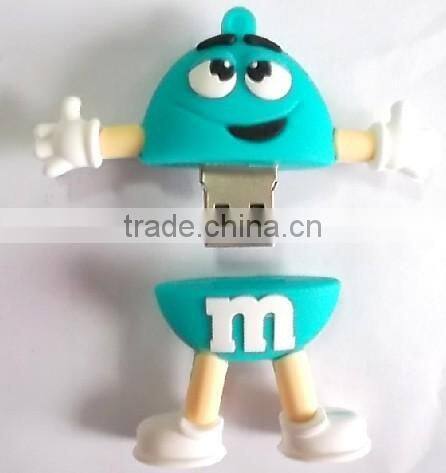 1GB to 64GB creative cute cartoon Usb flash drive shell
