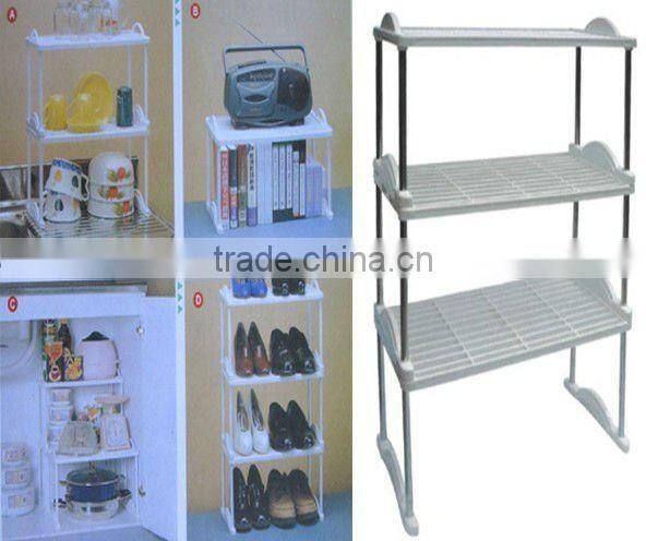 commodity shelf,multi storage rack,plastic commodity shelf
