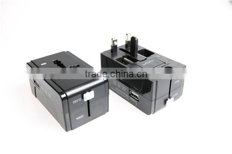 World cup 2016 promotion item unviersal to Germany France Euro uae Barzil plug adapter Germany travel with USB