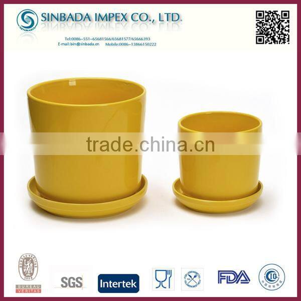 Factory Direct P1310NY Garden Ceramic Pot For Flower