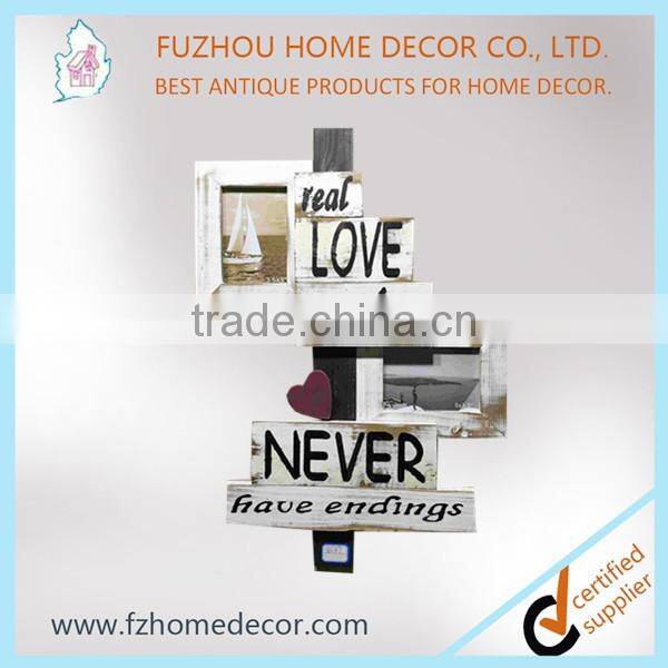 Natural wooden oval photo picture frames in different size