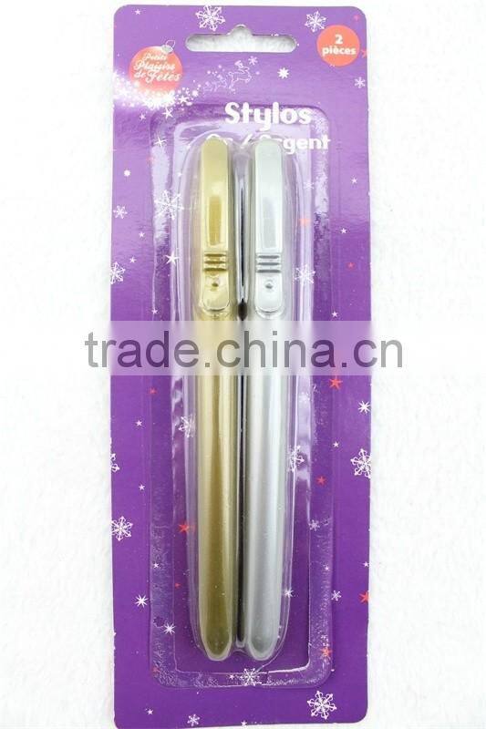 Christmas Liquid Glitter Golden Silver Metallic Marker Pen Colored Ink Color paint marker