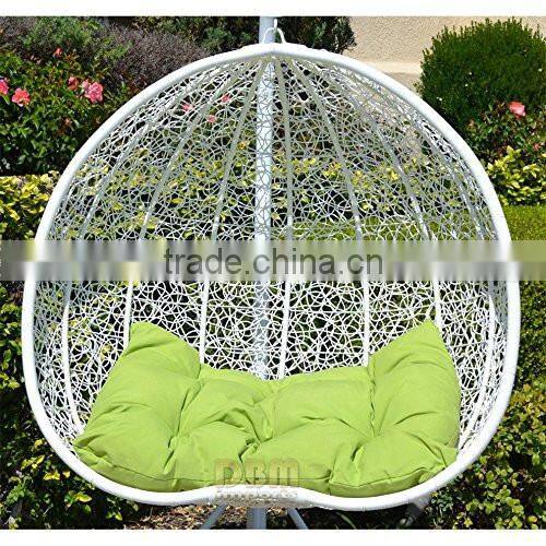 2 Person Seater Egg Shape Wicker Rattan Hammock