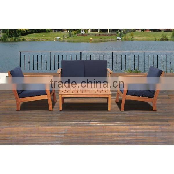 2017 High quality Arabic solid teak wooden sofa set furniture