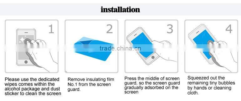 High Quality 9H 0.33MM hardness Explosion-proof Tempered glass screen protector for Samsung S4