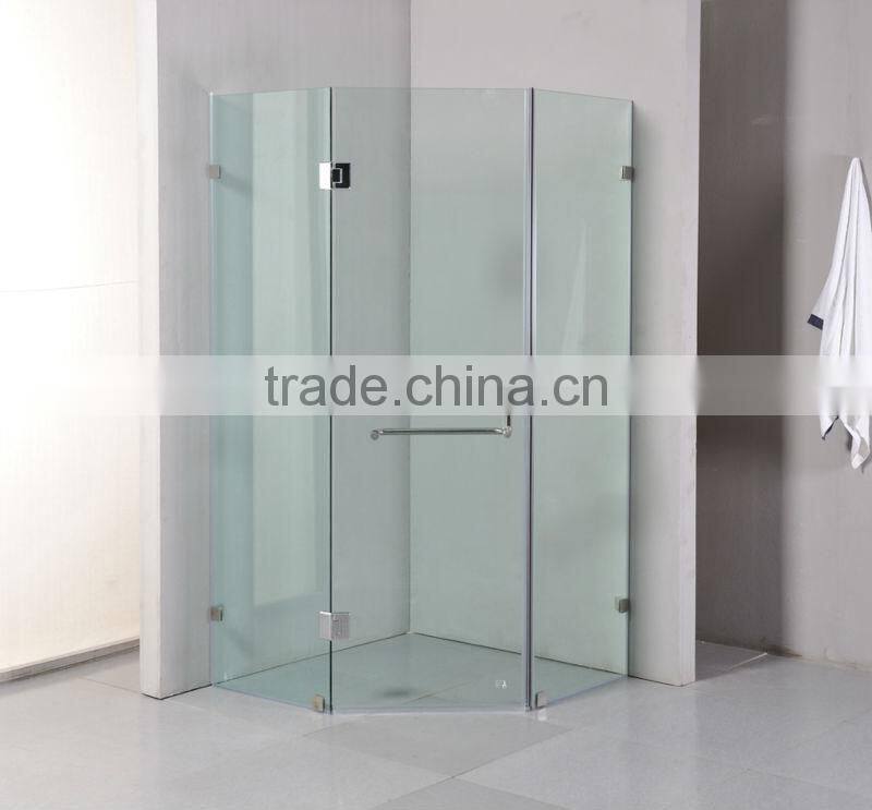 10mm glass Australian standard Diamond fiberglass shower enclosures
