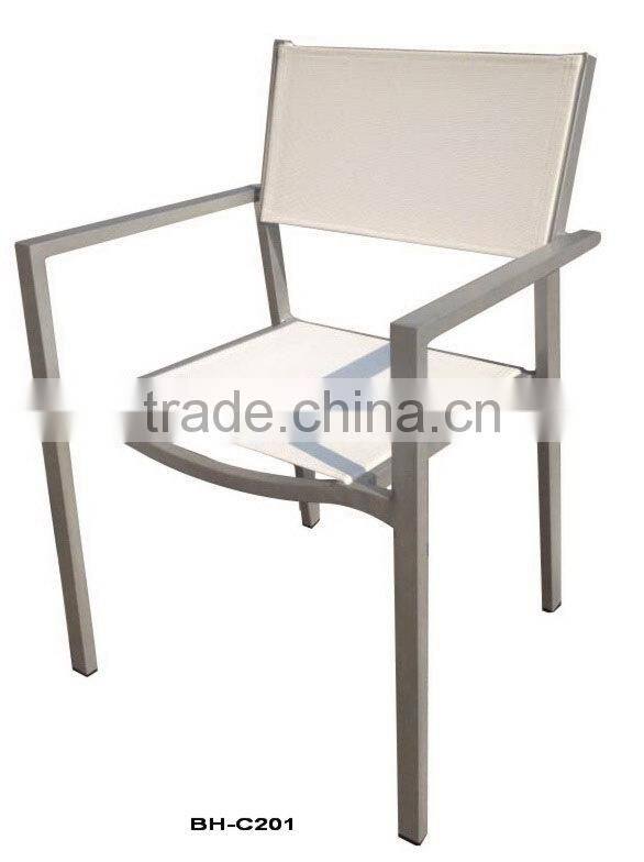 New Garden Sling Furniture Poolside Sun Lounger