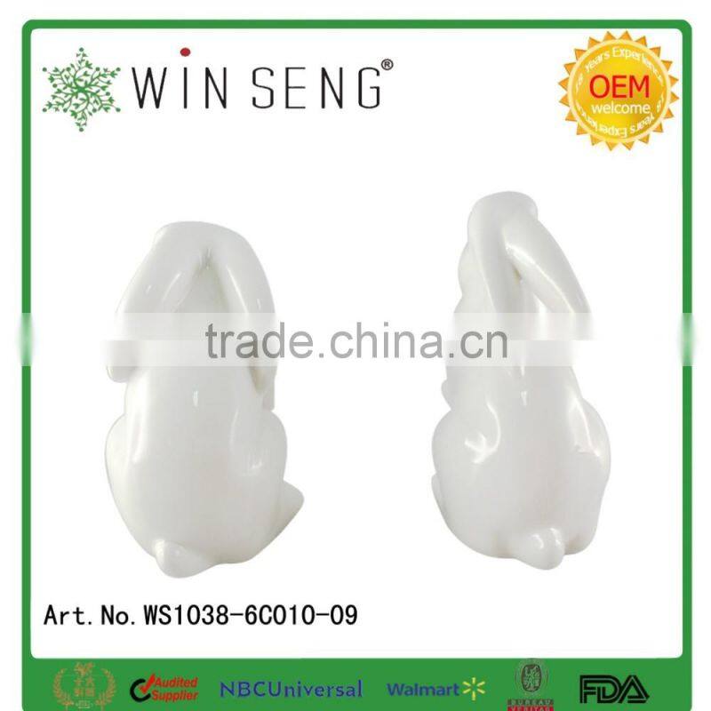 Lovely ceramic rabbit as an Easter gift