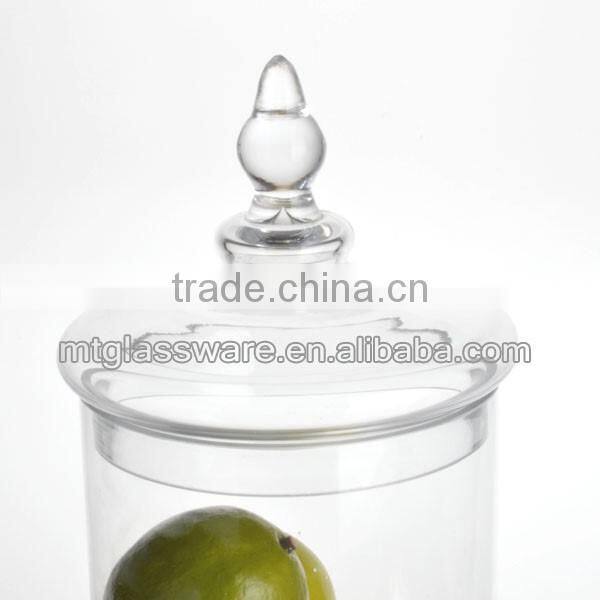 Mintao Custom high quality rose glass plastic jar for food