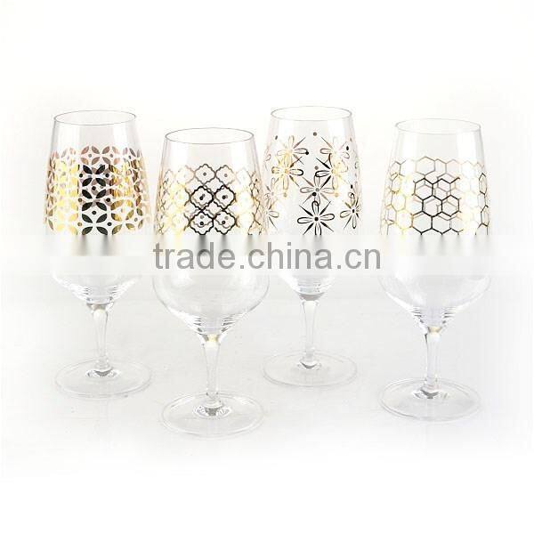 18oz hotsale cut crystal fancy icetea party glassware