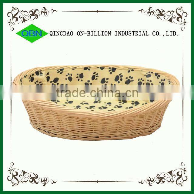 Decorative wicker pet house cat bed wholesale