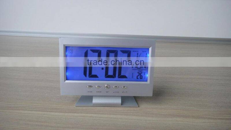 Weather station snooze light baby table projection clock