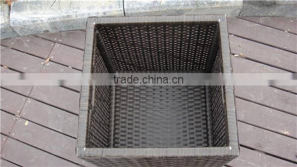 2015 outdoor medium size rattan storage box