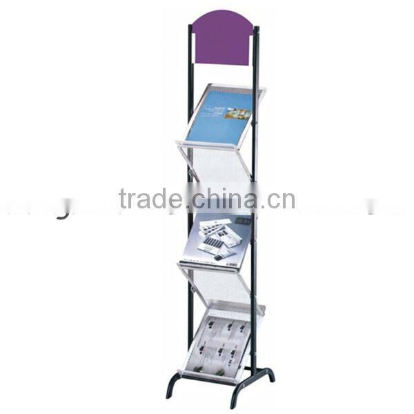 information rack /showroom postcard brochure display stand
