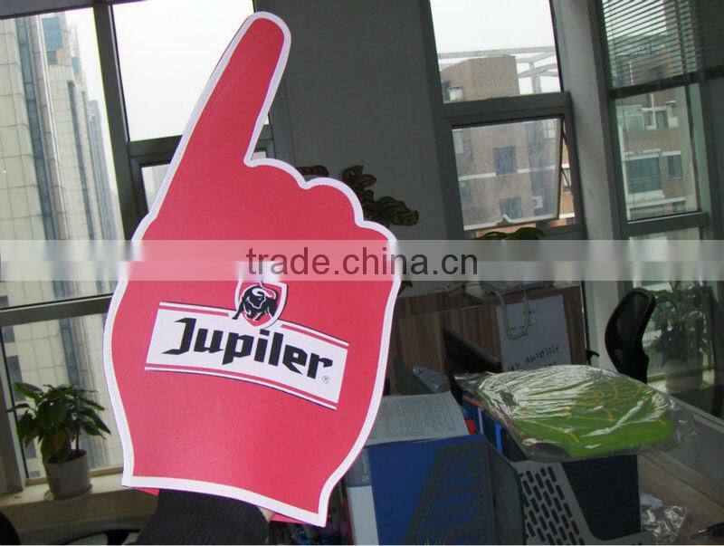 advertising EVA foam cheering finger hand