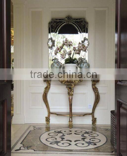 New Arrival Living Room Furniture Console Desk In Wood Veneer Top