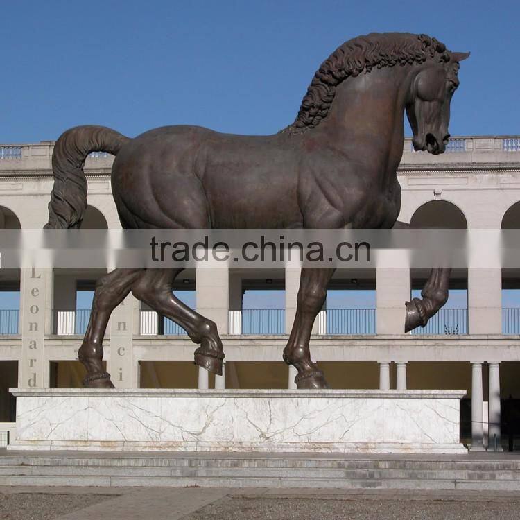 World Famous Da Vinci Horse Sculpture Reproduction (Customized Service is Available)