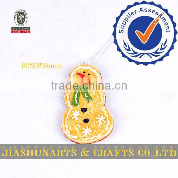 Christmas Snowman Ceramic Biscuit ornaments