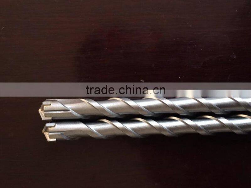 Good quality SDS Plus Hammer Drill Bit, cross tip double flute