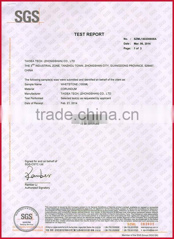 GRINDER Premiun 1000Grit Sharpening Stone