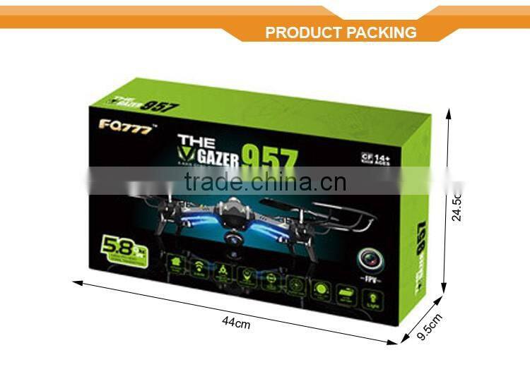 FQ777- 957 5.8G drone fpv rc drone Flying Toy uav helicopter for sale