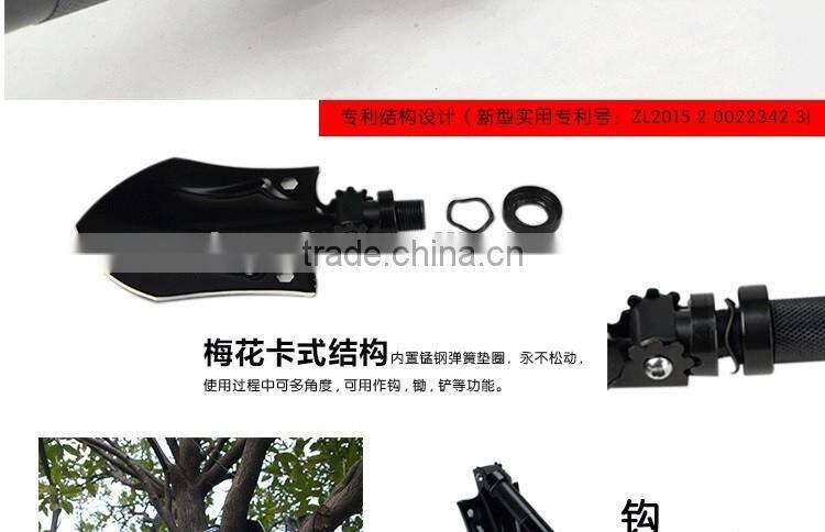 multi tool military foldable shovel for camping or outdoor survival