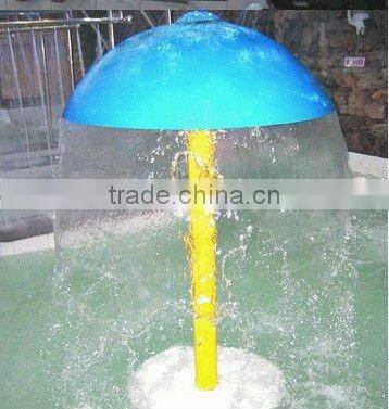 Water park funny kids used spa equipment