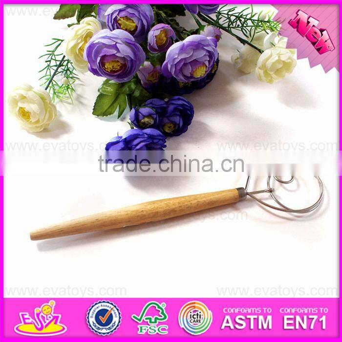 2016 new products wooden egg beater for kitchen,high quality wooden egg beater for kitchen,cheap wooden egg beater W02B029