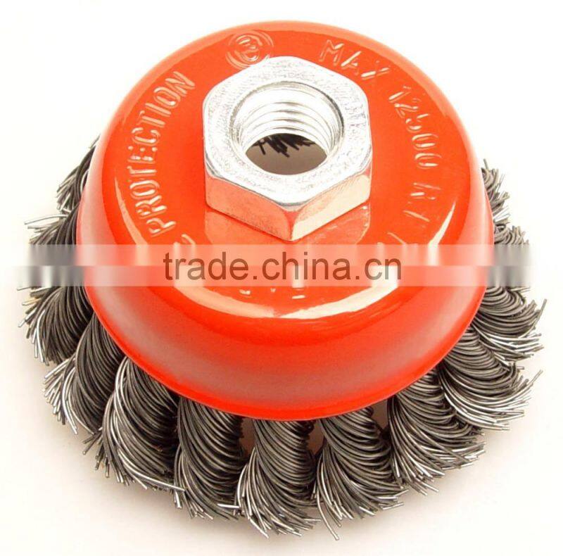 4" Knotted Cup Brush