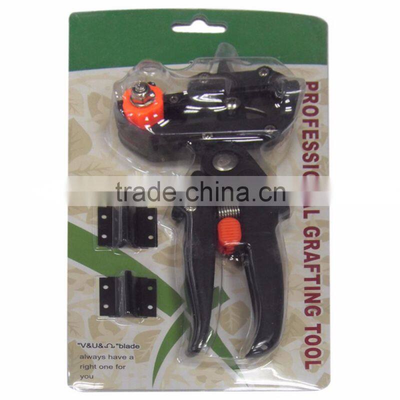 Grafting machine Garden Tools with 2 Blades Tree Grafting Tools Secateurs Scisso