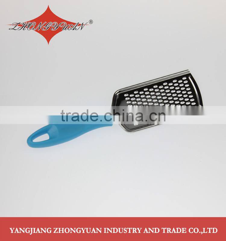 ZY-A2117 Mirror finished stainless steel spatula pizza pasta cutter with plastic hanlde