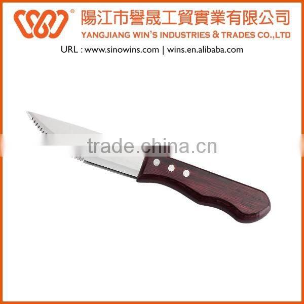 Stainless Steel Blade Material Serrated Blade Steak Knives