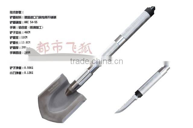 New Point Blade outdoor spade spade seventh generation folding multi-function knife shovels universal shovel