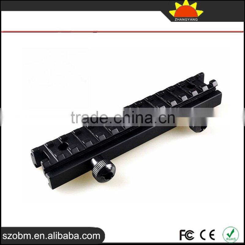 Aluminum Alloy Tacitcal Flashlight Scope Mount 21mm Guide Rail Weaver