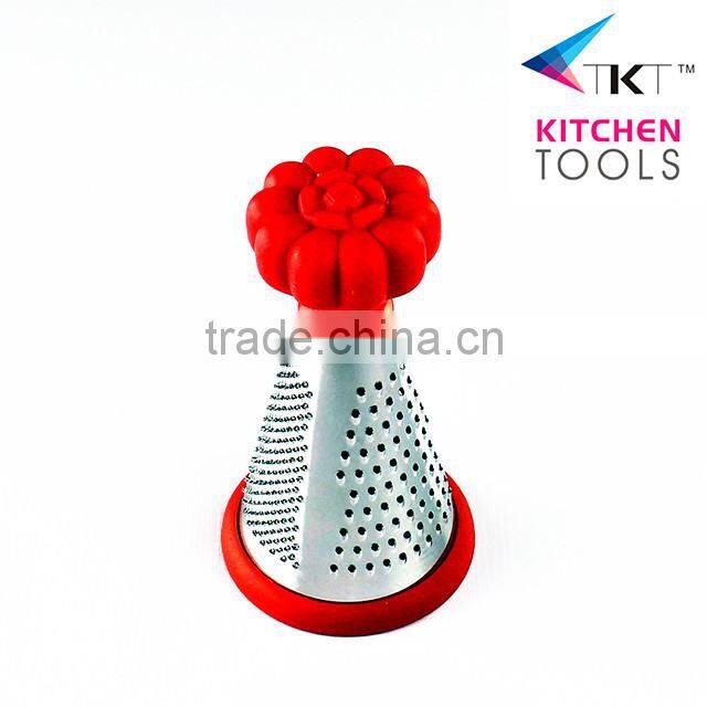 Hight quality stainless steel round ice grater and vegetable grater