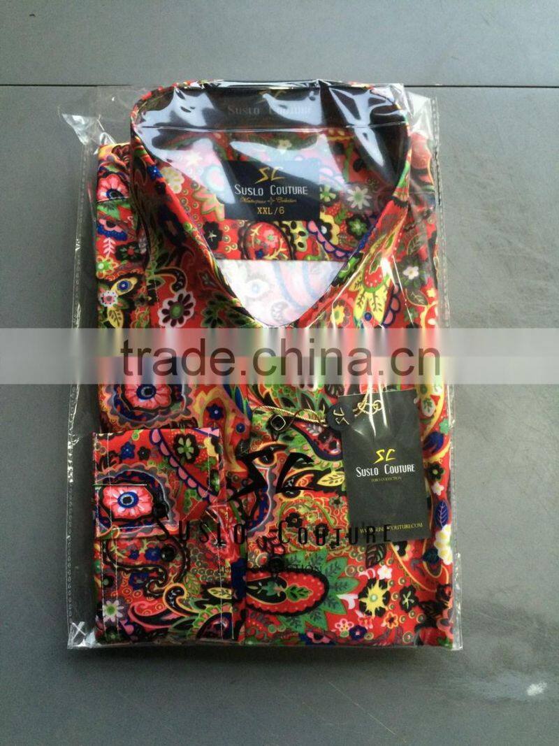 Men's printed shirt,peach feeling,new design---Factory