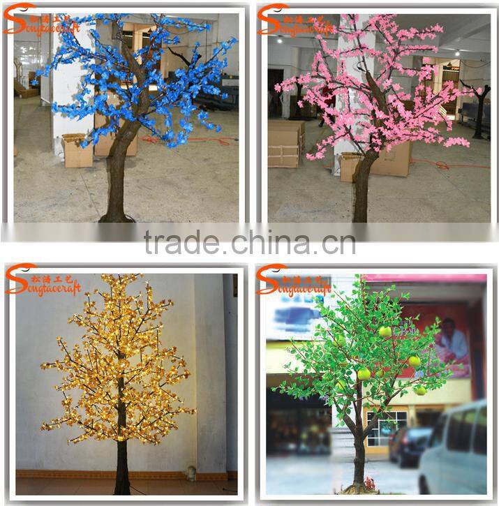 Light christmas decor led decorative trees led light tree all kinds of led cherry blossom tree