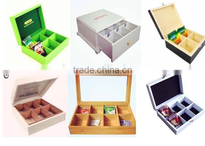 Wooden Tea Bags Box