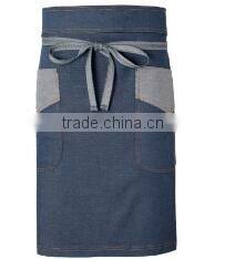 Wash-wear coffee shop aprons Workwear Uniform 2017 New Arrival Barber Aprons New Design