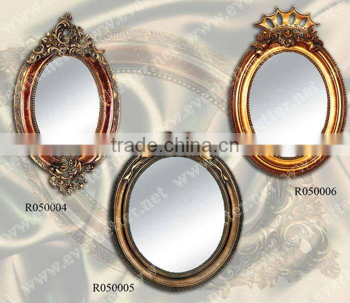 Mirror with Resin Frame