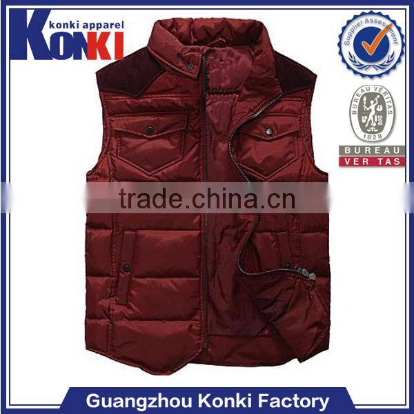High quality Plus Size casual waistcoats for men