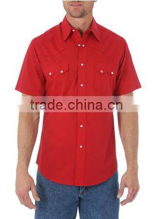 Men's Short Sleeve Western Shirt