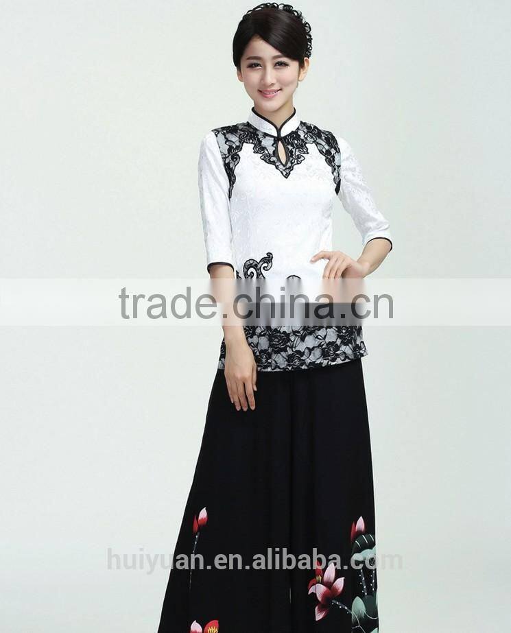 Newest Woman Polyester / Cotton Hotel Reception Uniform