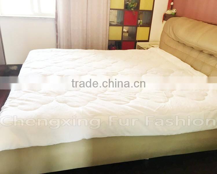 CX-Q-01 Cheap And Modern Bedding Coral Fleece Fabric Qulit