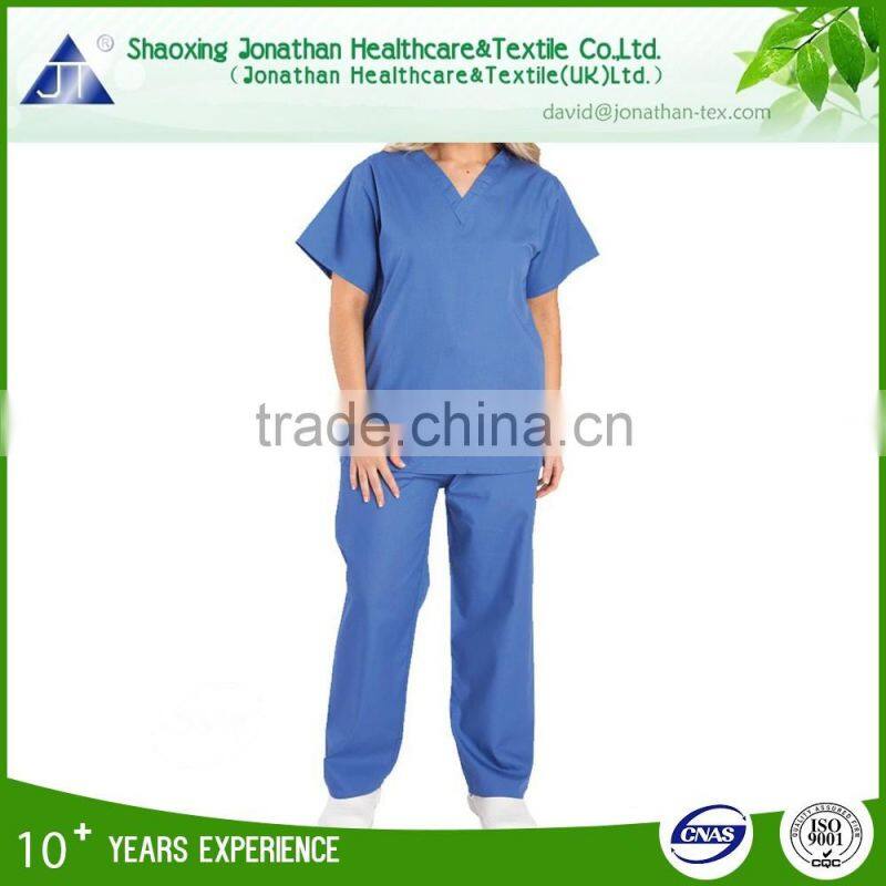 unisex scrub Uniform Designs hospital staff nurse uniform