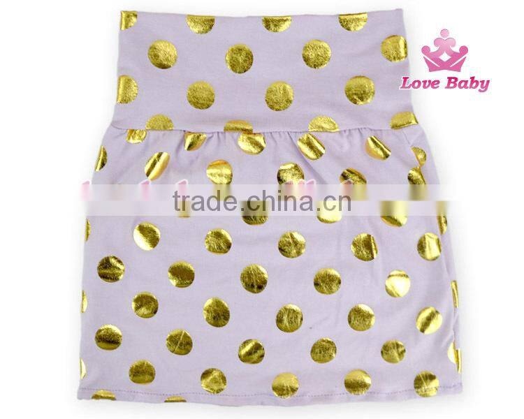Wholesale latest sequin dot kids ruffles skirt colorful pettiskirts tutu for kids